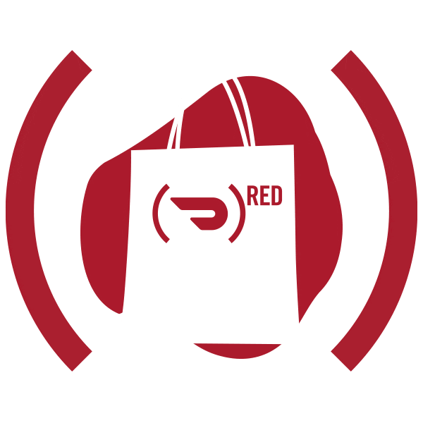 Food Delivery Sticker by (RED)