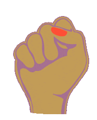 Women Power Feminism Sticker by Nadine Chaignat