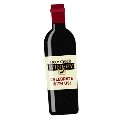 deercreekwinery giphyupload celebrate wine pennsylvania Sticker