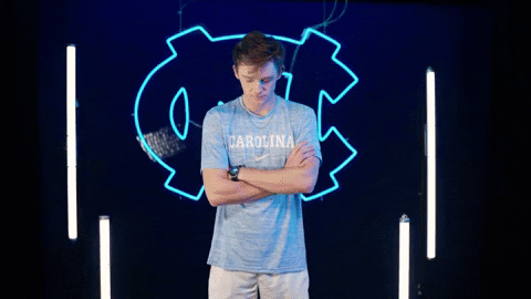Look Up North Carolina GIF by UNC Tar Heels