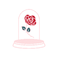 Sant Jordi Rose Sticker