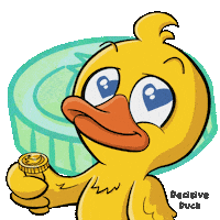 Duck Flipping Sticker by VeeFriends