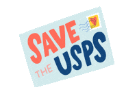 helloluckycards vote protest mail i voted Sticker