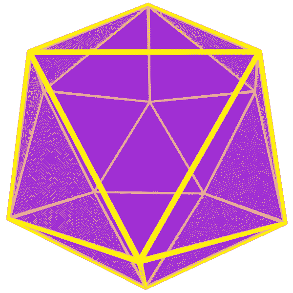 3D Gold Sticker by BlueRoar