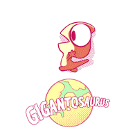 Dinosaur Roar Sticker by Gigantosaurus