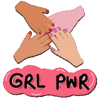 widscreate girl girlpower grlpwr wids Sticker