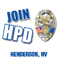 Police Cop Sticker by City of Henderson