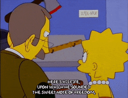 lisa simpson display GIF