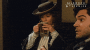 Canadian Drinking GIF by Murdoch Mysteries