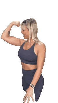 GintareGiliute fitness workout strong coach Sticker