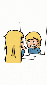 Comics Toothbrush GIF