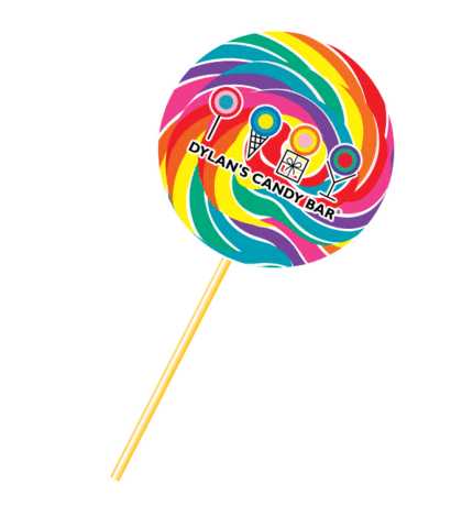 dylan's candy bar rainbow Sticker