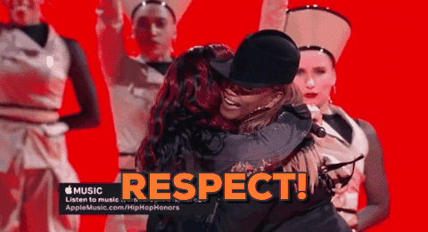 respect GIF by VH1 Hip Hop Honors