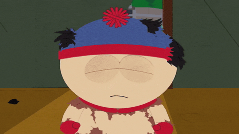 tired stan marsh GIF by South Park 