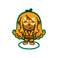 Happy Girl Sticker