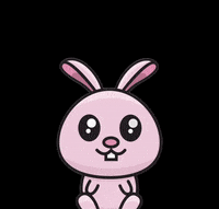 liquiderpoland heart thank you bunny thank u GIF