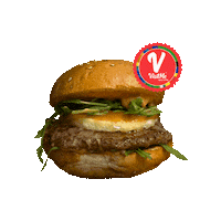 Burger Sticker by VisitMe.Hu