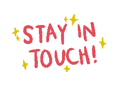 jillycatherine quarantine sparkles stay stay in touch Sticker