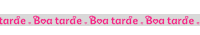 Boa Tarde Letreiro Sticker
