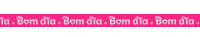 Bom Dia Letreiro Sticker