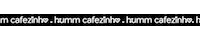 Letreiro Cafezinho Sticker