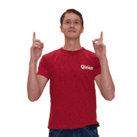 Qirion swipe up look up swipe Sticker