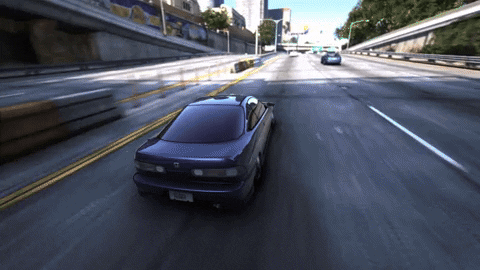 Driving Grand Theft Auto GIF by Curated Stance!