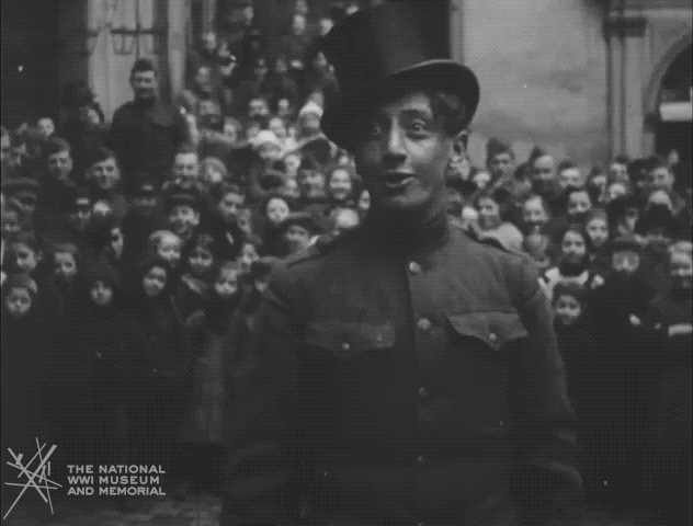 NationalWWIMuseum giphyupload black and white actor military GIF