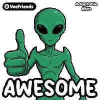 Et Thumbs Up Sticker by VeeFriends