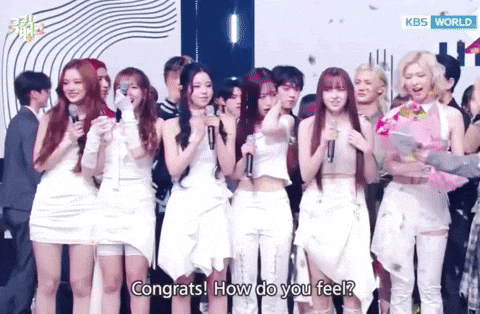 Music Bank Win GIF