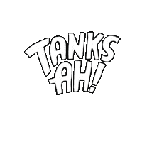 Thehiquality thanks thankyou tanks mahalo Sticker