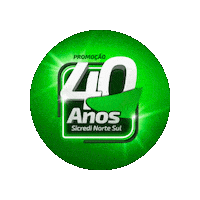 sicredinortesul0720 sicredi 40 anos sicredinortesul sicredi 40 anos Sticker