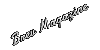 Brevmag Sticker by Brev Magazine