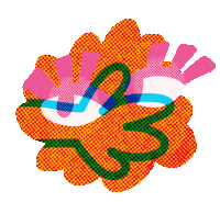 alixosdesigns weird eyes yellow cloud Sticker