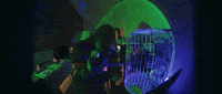 Mint Green Tying GIF by Pure Noise Records