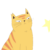 Cat Animation Sticker by aggregat-studio