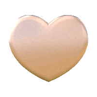 Golden Heart Love Sticker