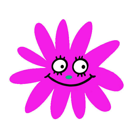 Happy Flower Sticker by Jelene