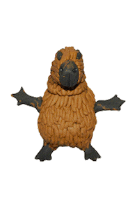 YeahSkateboards psychedelic alien capivara yeah skateboards Sticker