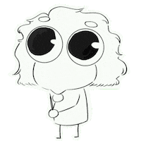 andrea_creates_ artist doodle thoughtful goober Sticker