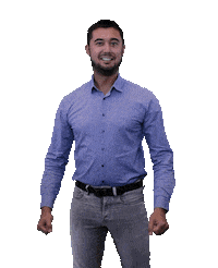 Happy Jump Sticker by HR Makelaars B.V.