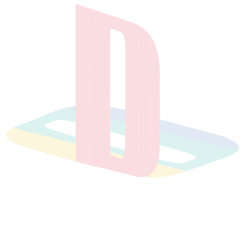 Ps1 Sticker by Daze Off