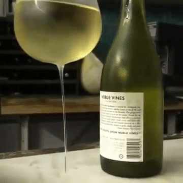 wobble wine glass GIF