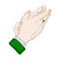 Saint Patrick Applause Sticker by Stickerpacks.design
