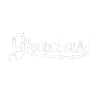 Lettering Gracias Sticker
