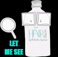 hairconcept hair zoom lupa magnifier GIF
