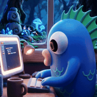Coding Late Night GIF by Bubba's LA