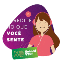 Unimedvtrp musica good vibes paz calma Sticker