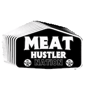 Bbq Sticker by Meat Hustler Nation