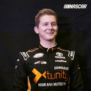 matt tifft laugh GIF by NASCAR